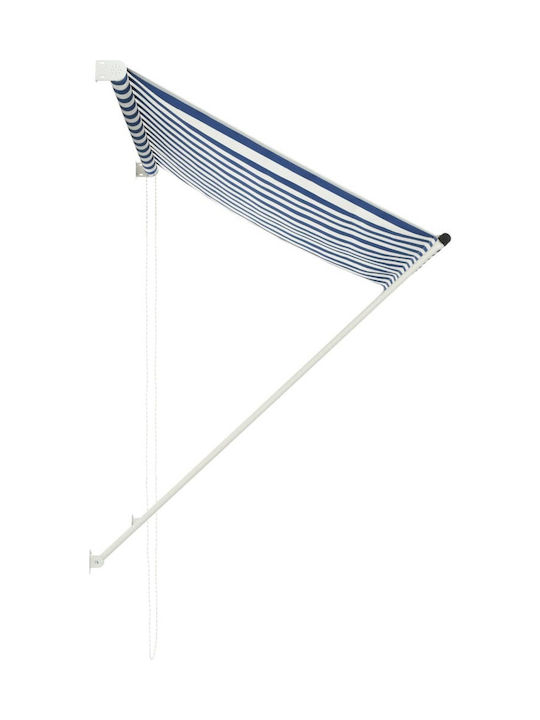 vidaXL Τέντα Βεράντας Μπλε 1x1.5m