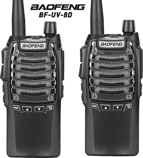 Baofeng UV-8D Ασύρματος Πομποδέκτης PMR 8W χωρίς Οθόνη