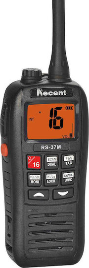 Recent RS-37M Funkgerät VHF Marine 5W mit Monochromdisplay