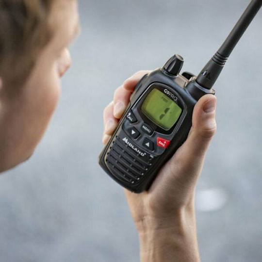 Midland G9 Pro Walkie Talkie mit Monochromdisplay