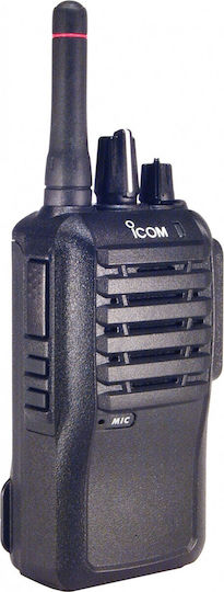 Icom IC-F4002 Безжичен Трансивър UHF/VHF 5W без Екран В Черен Цвят