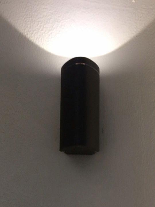 Sun Light Επιτοίχιο Εξωτερικό Φαναράκι LED IP54 3W με Θερμό Λευκό Φως 10.6x15.7εκ.