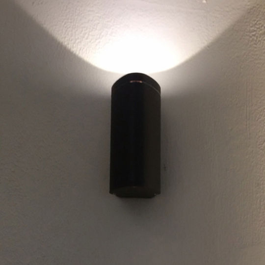 Sun Light Wall-Mounted Outdoor Lantern LED IP54 3W with Warm White Light 10.6x15.7εκ.