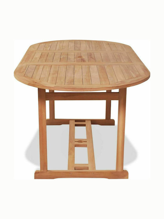 Wooden Masa pentru spații exterioare 180x90x75buc