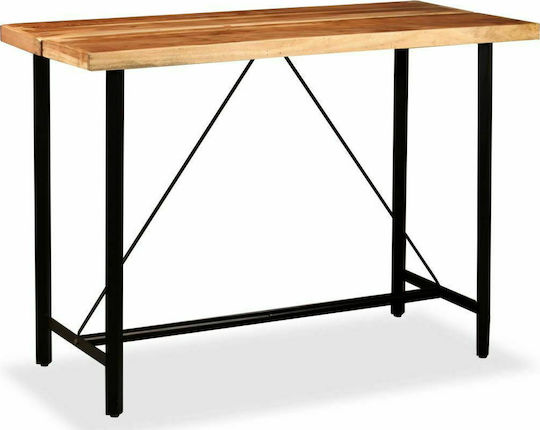 Set Bar Exterior 7 Piese Lemn Masiv De Acacia / Lemn Reciclat