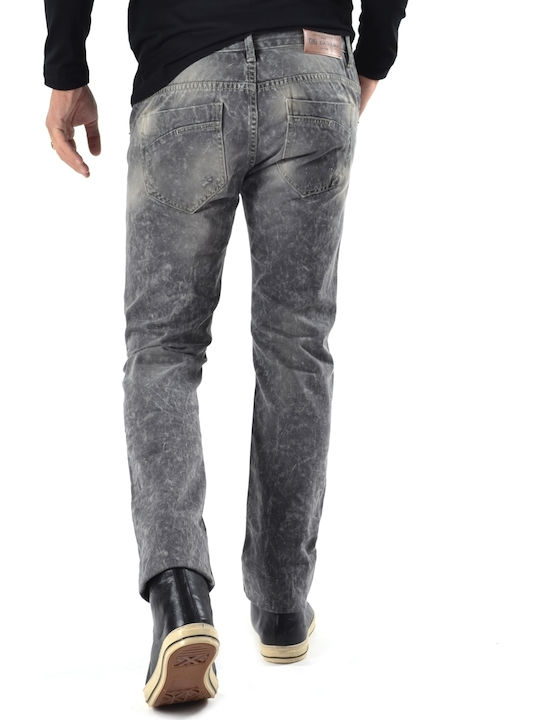 Camaro 16501-356-0800 Pantaloni de Bărbați din Jean în Croială Slim Gri