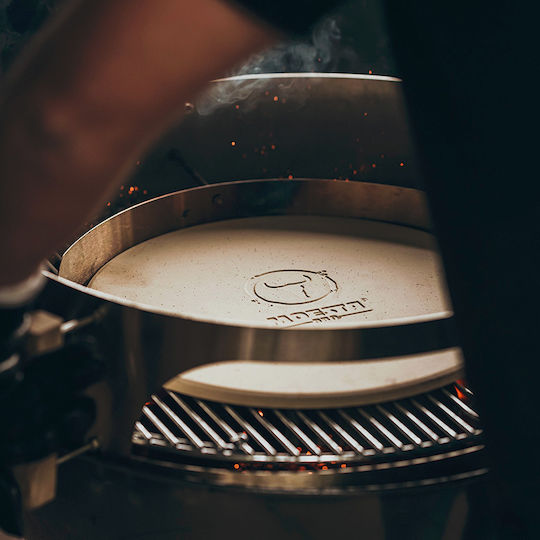 Moesta BBQ Αξεσουάρ για Ψησταριές Στήριγμα Πέτρας Πίτσας για Smokin Pizzaring