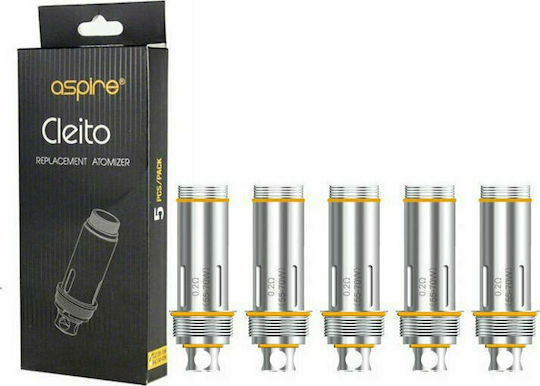 Aspire Cleito Съпротивление на Електронни Цигари 0.2ohm (ДЛ) 5бр