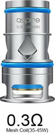 Aspire Odan Mesh Αντιστάση Ηλεκτρονικών Τσιγάρων 0.3ohm (DL)