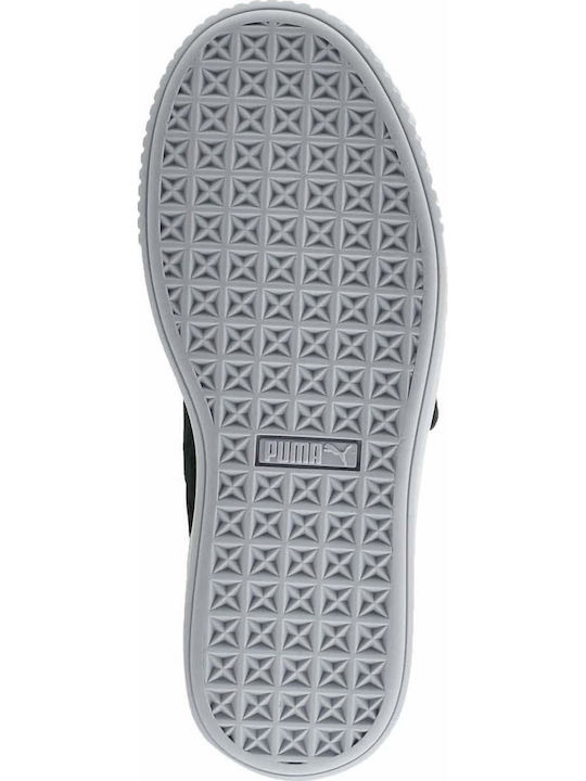 Basket Platform Strap Γυναικεία Sneakers Μαύρα