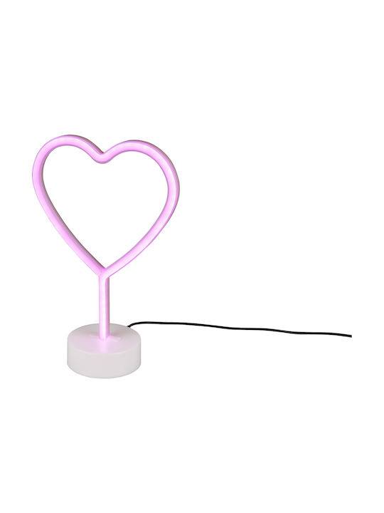 Trio Lighting Lustră Decorativă Inima Roz