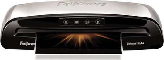 Fellowes Πλαστικοποιητής Saturn 3i Επιτραπέζιος για A4 125 microns