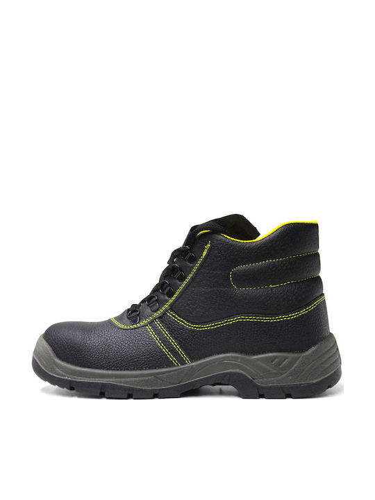 Ergo Aramis Boots Safety Black S1P with Certification P