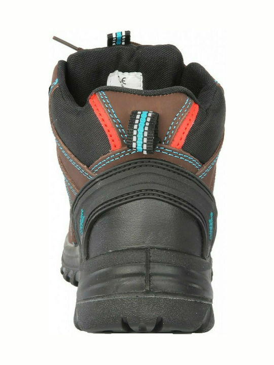 Total Boots Safety Brown S3 with Certification SRC