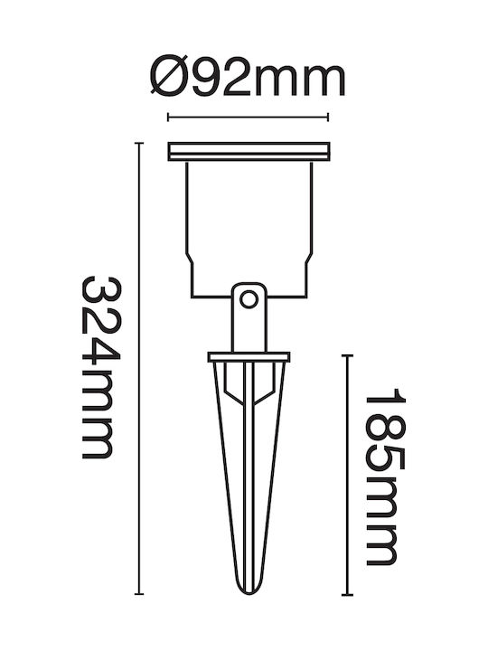 VK Lighting Waterproof Led Light Fixture VK/01036/S 75169-172997