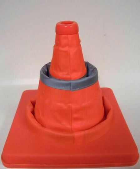 Next Systems Con de circulație Material textil pliabil din Plastic în Portocaliu Culori cu Înălțimea de 45cm