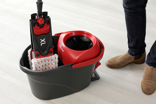 Vileda Ultramat Turbo Xl Mop Dry&wet Parquet Mop with Microfibers 163427