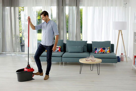 Vileda Ultramat Turbo Xl Mop Dry&wet Parquet Mop with Microfibers 163427