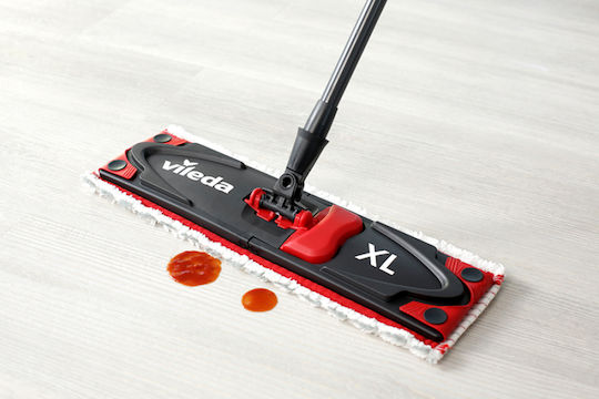 Vileda Ultramat Turbo Xl Mop Dry&wet Parquet Mop with Microfibers 163427