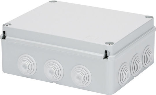 Gewiss Cutie electrică pentru montaj exterior Ramificare IP55 Montat pe perete (240x190x90mm) în culoarea Gri