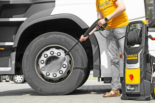 Stanley Πλυστικό Ρεύματος 3000W με Πίεση 160bar και Μεταλλική Αντλία