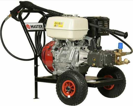 Master με Κινητήρα Honda Πλυστικό Βενζίνης 389cc 13hp με Πίεση 220bar και Μεταλλική Αντλία