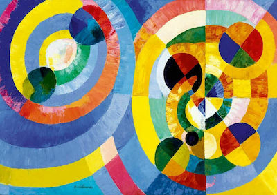 Puzzle Museum Series Robert Delaunay Circular Forms, 1930 2D 1000 Κομμάτια