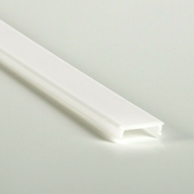 VK Lighting Capac pentru Accesorii Benzi LED Husă albă pentru profil de aluminiu 16x4.5mm (1m) 75165-062264