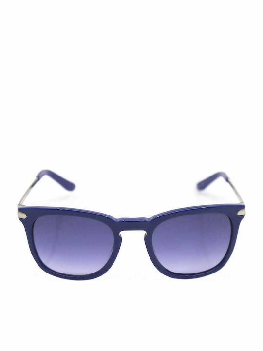 Guess Women's Sunglasses with Blue Frame and Grey Gradient Lenses GU7320 BL/35