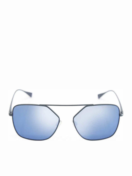 Emporio Armani Men's Sunglasses with Green Metallic Frame and Brown Mirror Lenses EA2053 3173