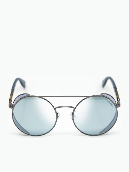 Trussardi Unisex Sunglasses with Brown Metal Frame STR363 568X