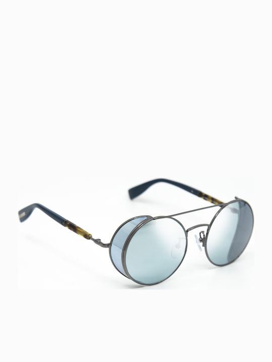 Trussardi Γυαλιά Ηλίου Καφέ με Μεταλλικό Σκελετό Trussardi Γυαλιά Ηλίου Καφέ με Μεταλλικό Σκελετό