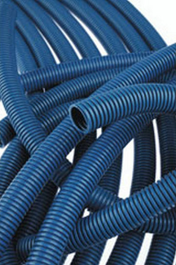 Kouvidis Superflex Electrical Conduit with Diameter 11mm made of Plastic 1m Spiral Light Type Blue 20110110