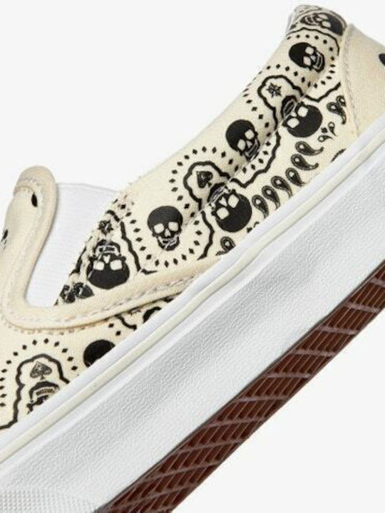 Bandana Classic Women's Canvas Slip-Ons Classic White/Black