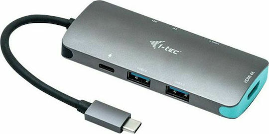 i-tec USB-C Docking Station mit HDMI 4K PD Gray (C31NANODOCKPD)