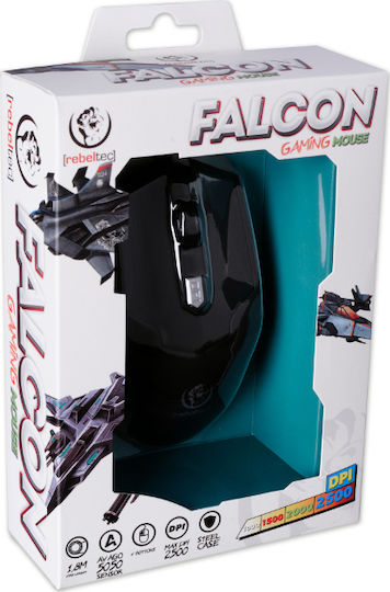 Rebeltec Falcon Gaming Ποντίκι Πολύχρωμο