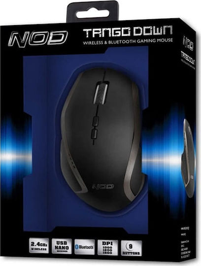 NOD Tango Down Ασύρματο Gaming Ποντίκι Μαύρο