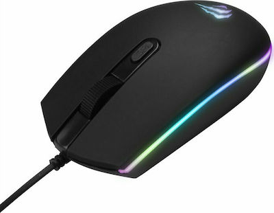 Havit MS1003 RGB Gaming Ποντίκι Μαύρο