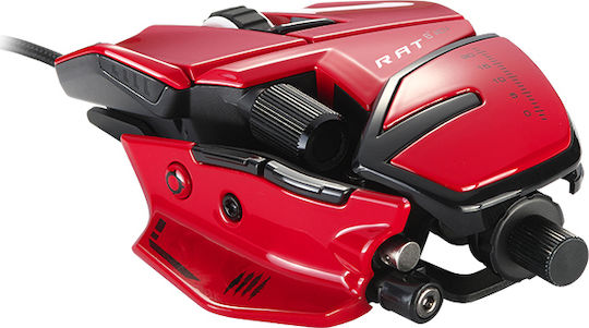 Mad Catz R.A.T. 8+ RGB Gaming Ποντίκι 16000 DPI Κόκκινο