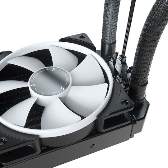 Fractal Design Celsius+ S24 Prisma Υδρόψυξη AIO CPU με 2 Ανεμιστήρες 120mm και ARGB Φωτισμό