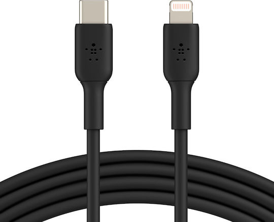 Belkin USB-C to Lightning Cable 30W Black 1m (CAA003BT1MBK)