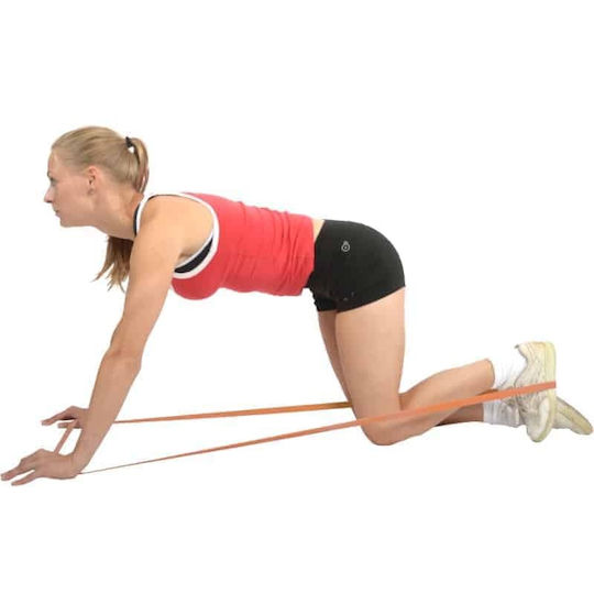 MSD Band Bandă De Rezistență Buclă Moale Portocalie 1.04m