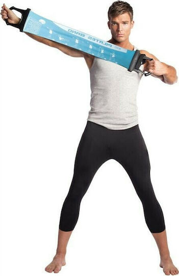 Body Sculpture Pilates Ελαστικός Ιμάντας Γυμναστικής Σκληρός Μπλε
