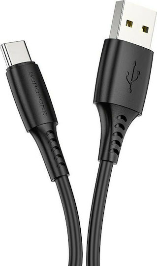 Borofone BX40 USB 2.0 Cable USB-C male - USB-A Πολύχρωμο 1m 30τμχ