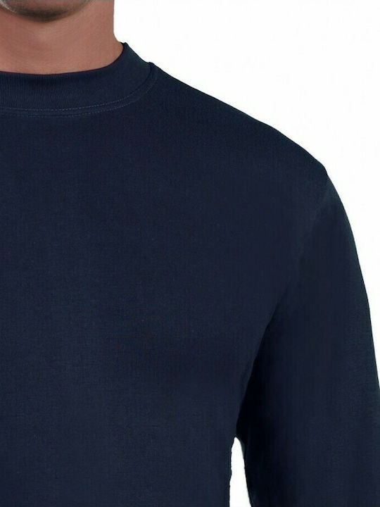 Lord 185 Men's Long Sleeve Undershirt Navy Blue