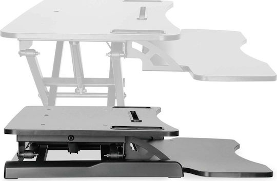 Digitus Desk Mounted Computer Monitor Stand Silver (DA-90380-1)