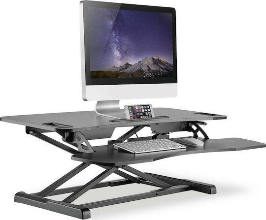 Digitus Desk Mounted Computer Monitor Stand Silver (DA-90380-1)