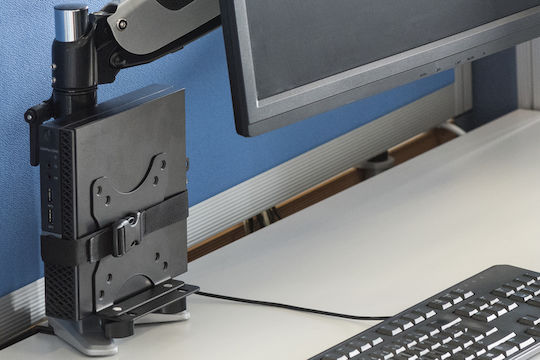 Digitus DA-90360 Computer- und Peripherieständer Platzierung auf dem Schreibtisch für Computer-Turm DA-90360
