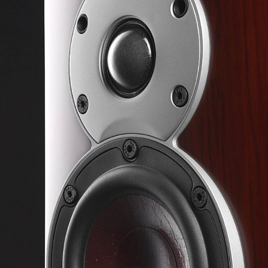 Dali Menuet Ζεύγος Ηχείων Hi-Fi Βιβλιοθήκης 100W 2 Δρόμων Π15xΒ23xΥ25εκ. Rosso