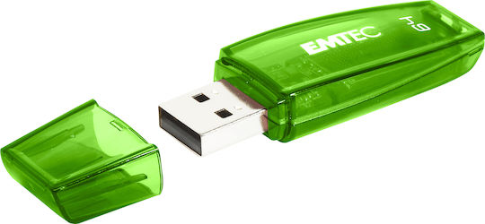 Emtec Color Mix 64ГБ USB 2.0 Стик Зелен